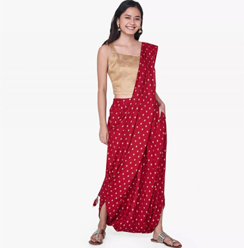 Global desi shop dhoti saree